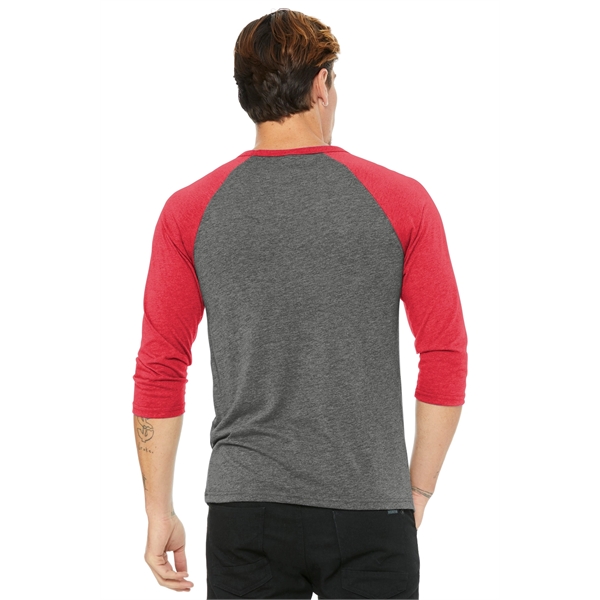 BELLA+CANVAS Unisex 3/4-Sleeve Baseball Tee.... from ASI 84863 SanMar