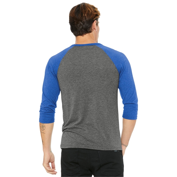 BELLA+CANVAS Unisex 3/4-Sleeve Baseball Tee.... from ASI 84863 SanMar