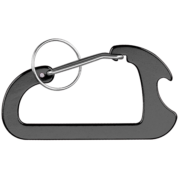 Carabiner with Bottle Opener and Key Ring... from ASI 74585 Nu Promo International / Nu Promo Line