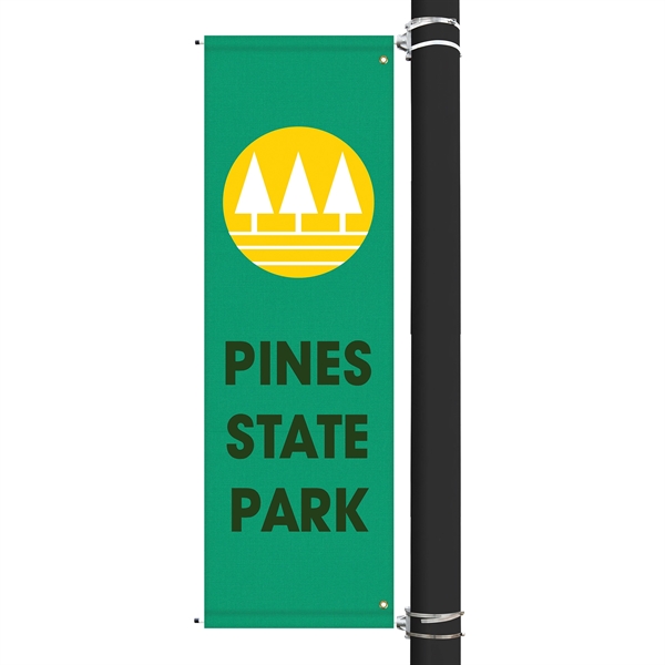 72" X 22" 3 Color Imprint Custom Sunbrella Avenue Banner... from ASI 80228 Quinn