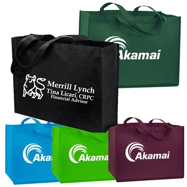 80 GSM recyclable, non-woven polypropylene bag.... from ASI 79535 Primetime / Primetime