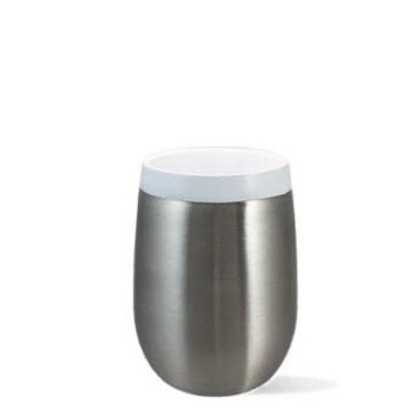9 oz. wine tumbler with stainless steel exterior, ceramic inner coating... from ASI 99030 Zipline / Zipline®