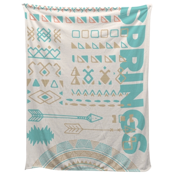 Price includes edge to edge full color printing, Made From Micro-Mink/Sherpa... from ASI 67557 LimeLight Ent / Limelight USA