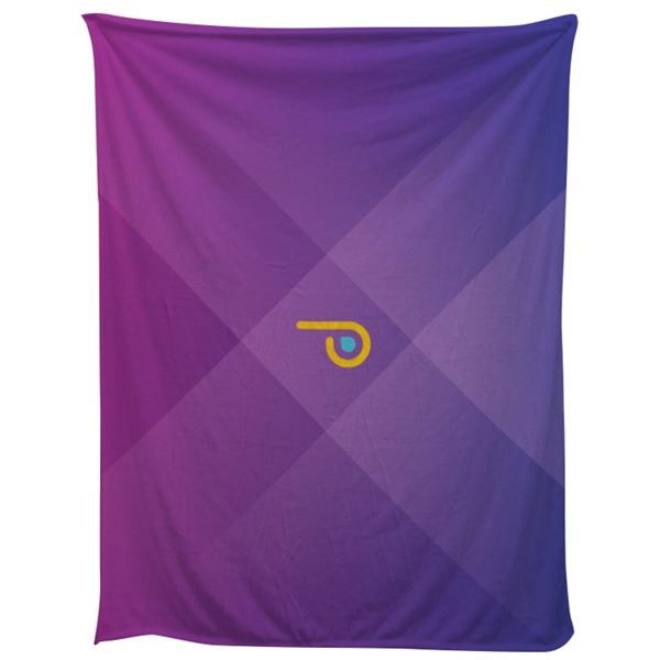 Price includes edge to edge full color printing, Made From Micro-Mink/Sherpa... from ASI 67557 LimeLight Ent / Limelight USA