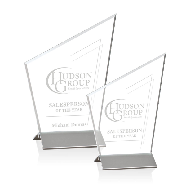 Award - Starfire/Aluminum 6".... from ASI 84592 St Regis Group / St Regis