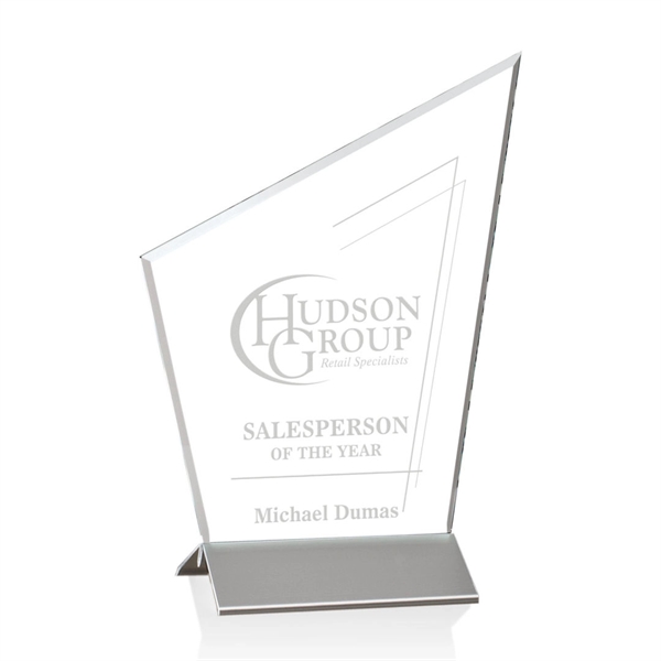 Award - Starfire/Aluminum 6".... from ASI 84592 St Regis Group / St Regis