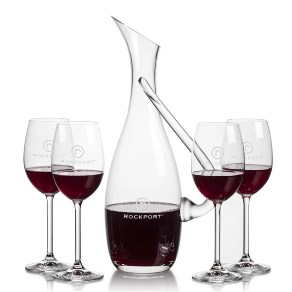 Uxbridge Carafe & 2 Wine glasses.... from ASI 84592 St Regis Group
