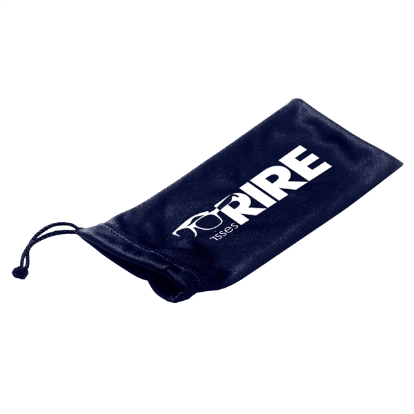 Microfiber pouch with drawstring is great for sunglass storage.... from ASI 61125 Hit Promotional Products / Hit®
