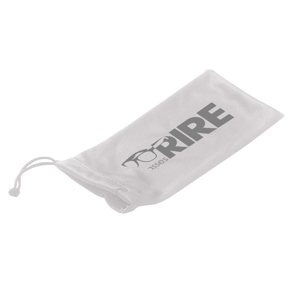 Microfiber pouch with drawstring is great for sunglass storage.... from ASI 61125 Hit Promotional Products / Hit®