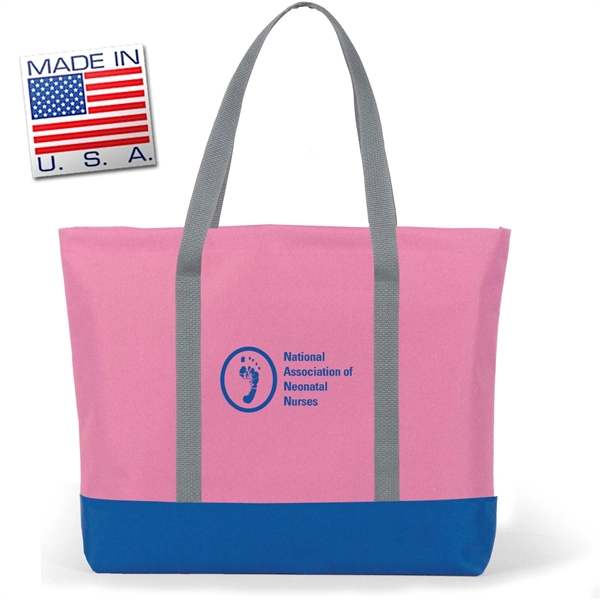 Double bottom boat tote bag made from polycord and polyweb handles... from ASI 66230 Landes Inc