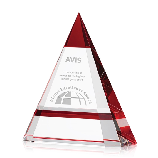 The striking Albright Pyramid marries crystal clear Optical Crystal with a... from ASI 84592 St Regis Group / St Regis