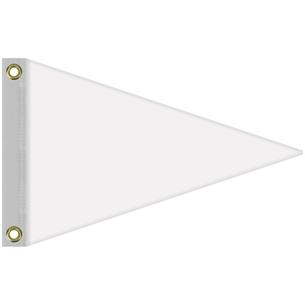 12" x 18" Single Reverse Knitted Polyester Pennant Boat Flag... from ASI 80228 Quinn