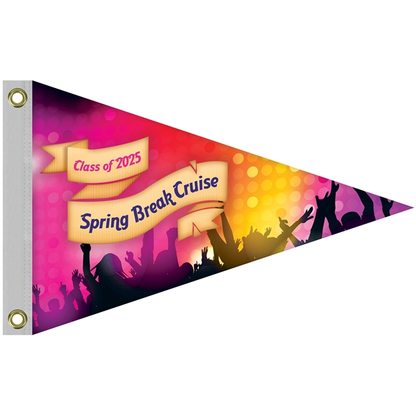 16" x 24" Double Sided Knitted Polyester Pennant Boat Flag... from ASI 80228 Quinn