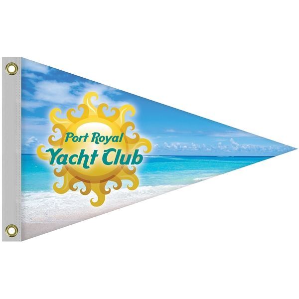 24" x 36" Double Sided Knitted Polyester Pennant Boat Flag... from ASI 80228 Quinn