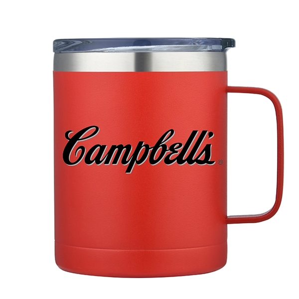 14 oz camper mug with powdered finish that will keep your... from ASI 68190 Lungsal / Lungsal