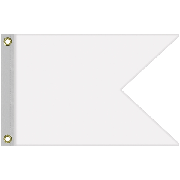 16" x 24" Single Reverse Knitted Polyester Guidon Boat Flag... from ASI 80228 Quinn