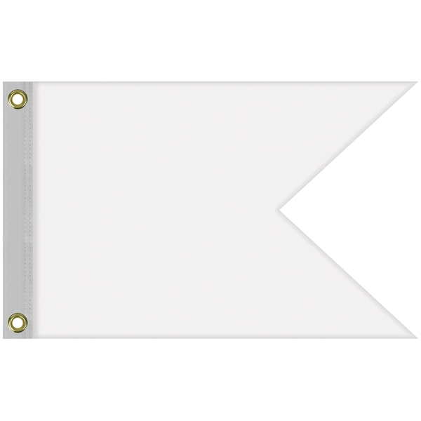 16" X 24"  Double Sided Knitted Polyester Guidon Boat Flag... from ASI 80228 Quinn