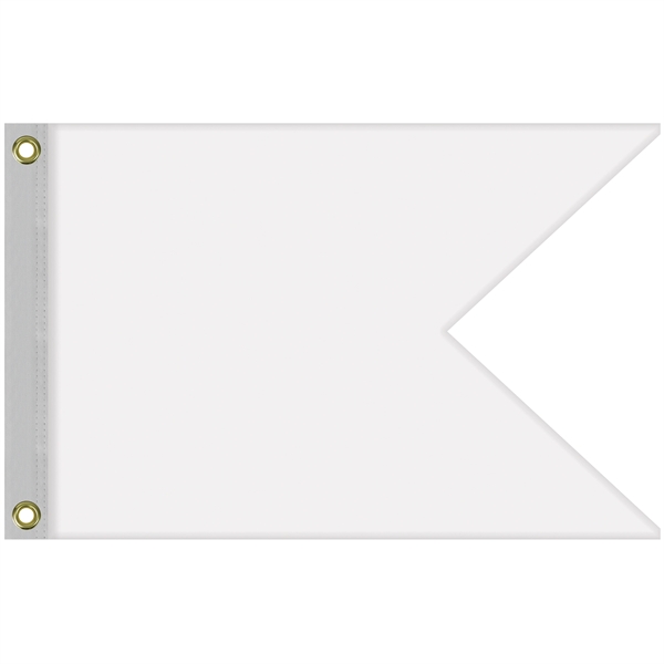 24" x 36" Single Reverse Knitted Polyester Guidon Boat Flag... from ASI 80228 Quinn