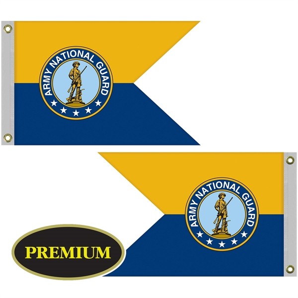 24" X 36"  Double Sided Knitted Polyester Guidon Boat Flag... from ASI 80228 Quinn