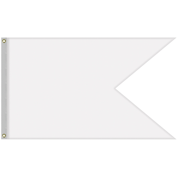 36" X 60"  Double Sided Knitted Polyester Guidon Boat Flag... from ASI 80228 Quinn