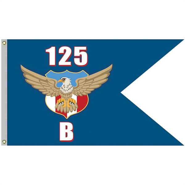 36" X 60"  Double Sided Knitted Polyester Guidon Boat Flag... from ASI 80228 Quinn