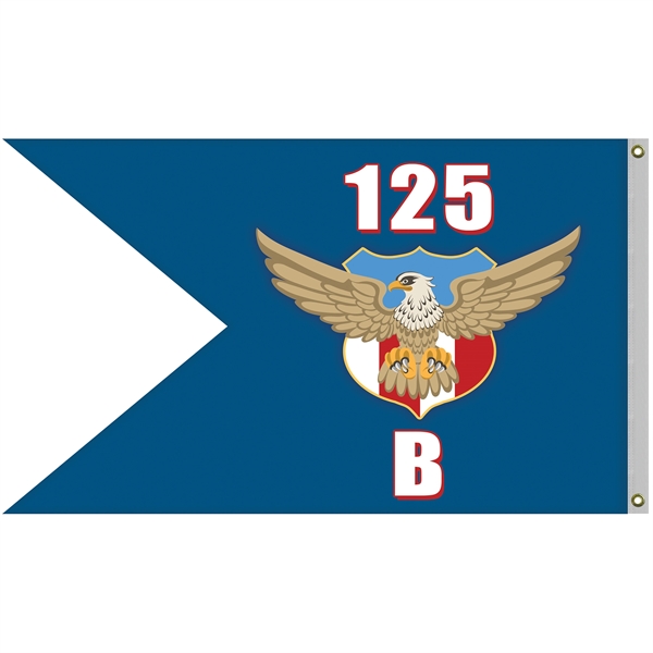 36" X 60"  Double Sided Knitted Polyester Guidon Boat Flag... from ASI 80228 Quinn