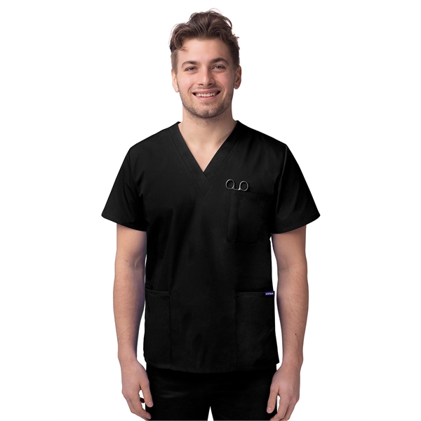 Adar Universal Unisex V-Neck Tunic 3 Pocket... from ASI 86018 Scrub Authority / Uniform Stores