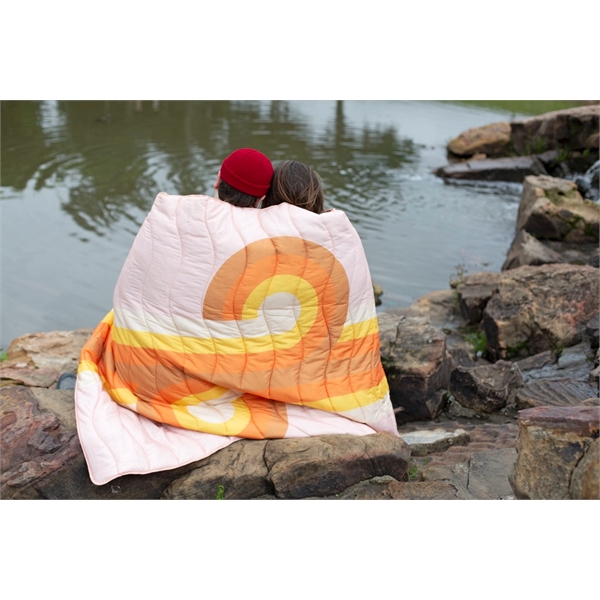 Our puffy quilted blanket works great indoors or out, and it... from ASI 74710 Numo