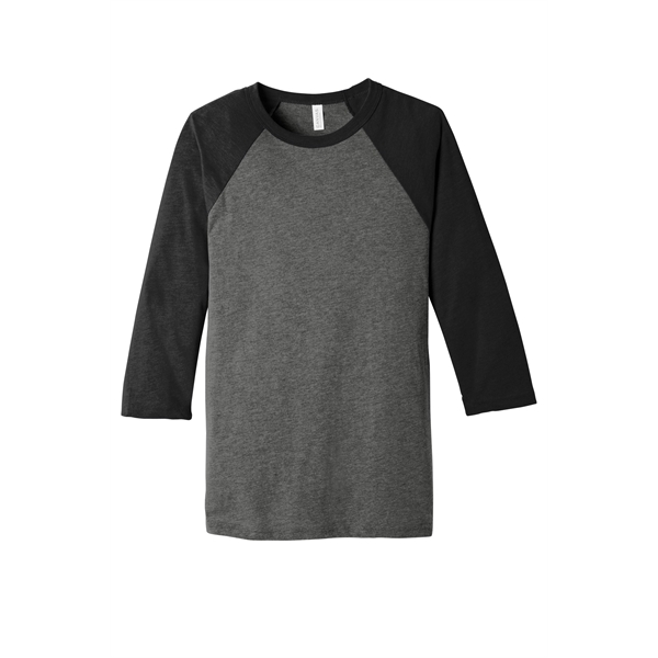 BELLA+CANVAS Unisex 3/4-Sleeve Baseball Tee.... from ASI 84863 SanMar