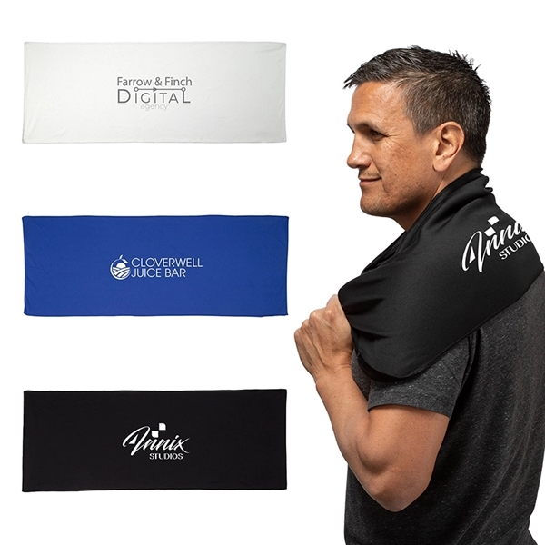 Andes RPET Cooling Towel... from ASI 67866 Logomark/Valumark