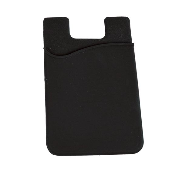 Silicone card sleeve featuring an adhesive back.... from ASI 57956 Graphco line