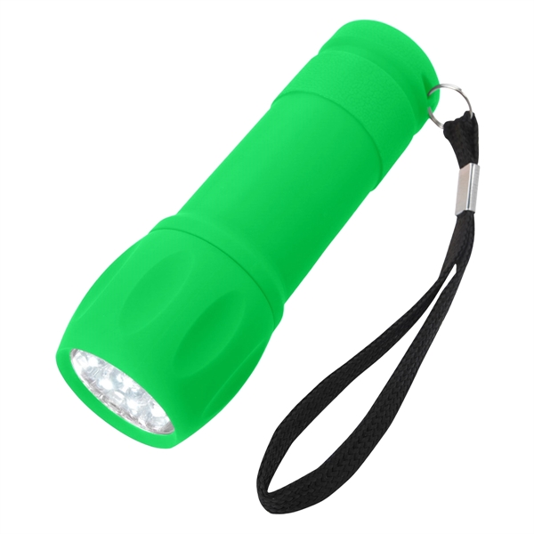 Rubberized Torch Light with Strap.... from ASI 61125 Hit Promotional Products / Hit®
