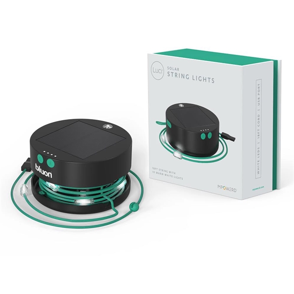 Luci Solar String Lights harness the power of the sun and... from ASI 46170 Compass Industries Inc