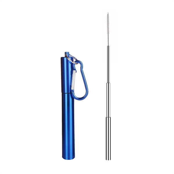 Collapsible straw and brush set... from ASI 98766 Yanlee Trading Co Ltd / Delite Promotional Products