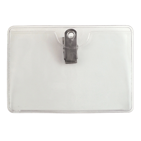These premium quality government-size badge holders feature a rotating bulldog clip... from ASI 79898 Promovision / PROMOVISION