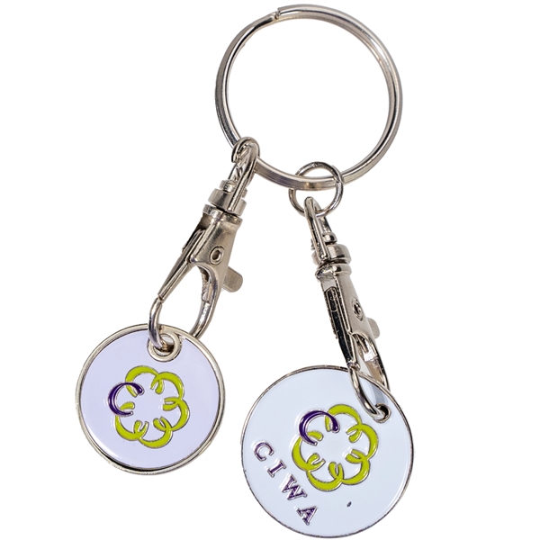 Shopping Cart Tokens or Trolley Coins... from ASI 61966 HPG / BCG Creations HPG Gold