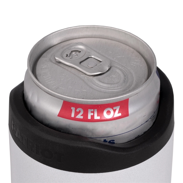 Stainless steel insulated can cooler for 12 oz. slim cans.... from ASI 61005 Hirsch Gift Inc
