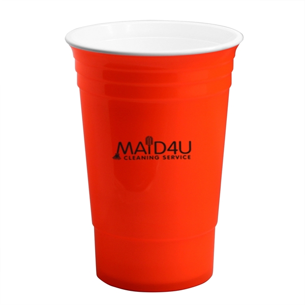 16 oz. party cup made of double wall insulated polypropylene.... from ASI 68507 The Magnet Group / Perfect Line