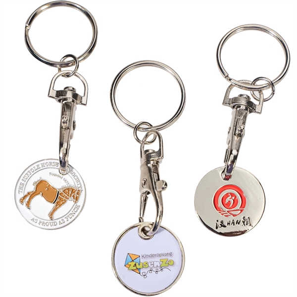 Shopping Cart Tokens or Trolley Coins... from ASI 61966 HPG / BCG Creations HPG Gold