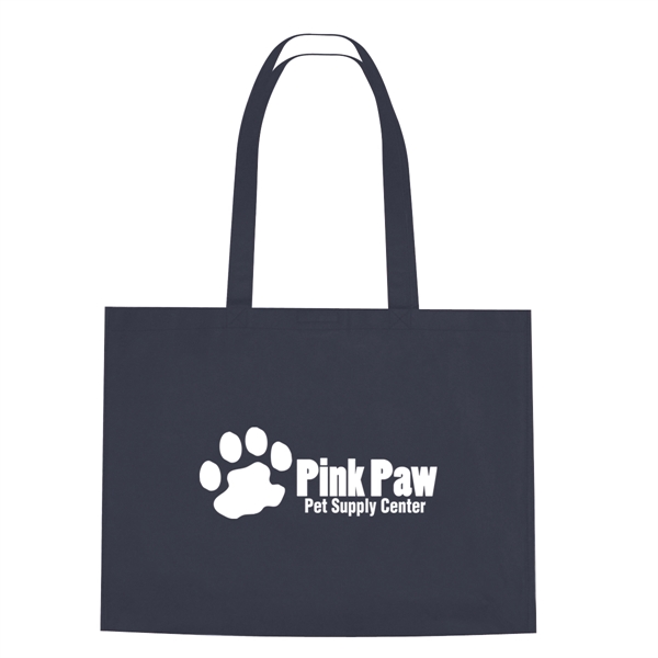 Non-Woven Shopper Tote with hook and loop closure.  Made of... from ASI 61125 Hit Promotional Products / Hit®