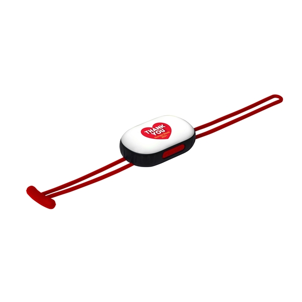 Versatile white and red SMD light with silicone band and 3... from ASI 68507 The Magnet Group / Innovations by Magnet™