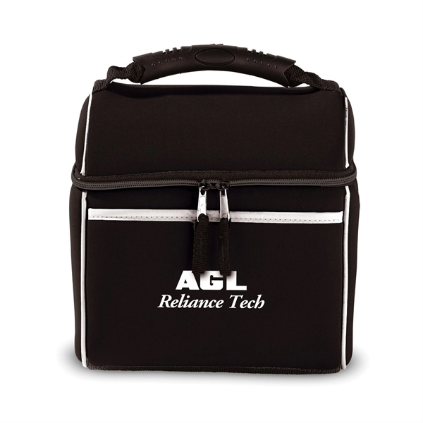 Cooler with main compartment that can hold six 12 oz. cans.... from ASI 68507 The Magnet Group / The Bag Factory®