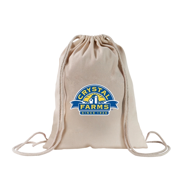 16" x 15" cotton canvas bag with drawstring closure.... from ASI 68507 The Magnet Group / Perfect Line
