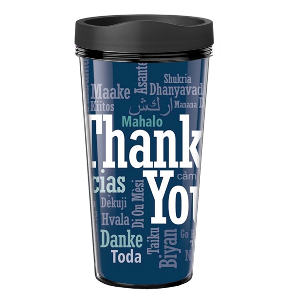 Travel tumbler, 16 oz. Made in the USA. BPA Free.... from ASI 80060 VisionUSA