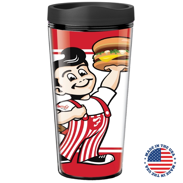 Travel tumbler, 16 oz. Made in the USA. BPA Free.... from ASI 80060 VisionUSA