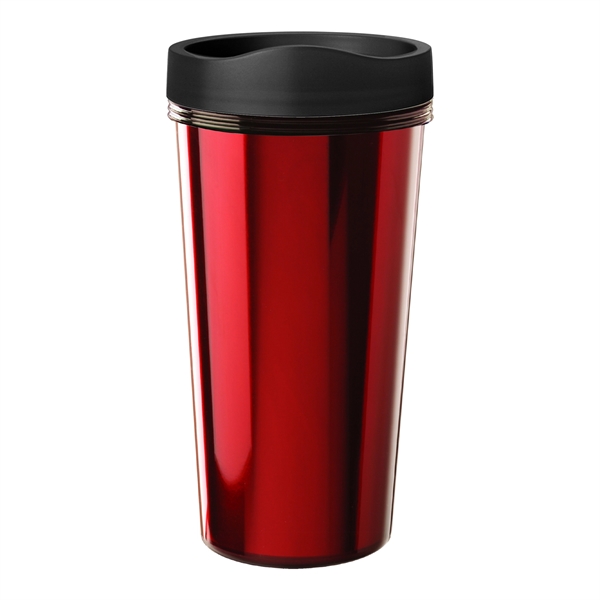 16 oz. Travel mug with metallic foil insert. Made in the... from ASI 80060 VisionUSA