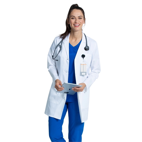 Cherokee Project Lab Women's 33" Lab Coat... from ASI 86018 Scrub Authority / Uniform Stores