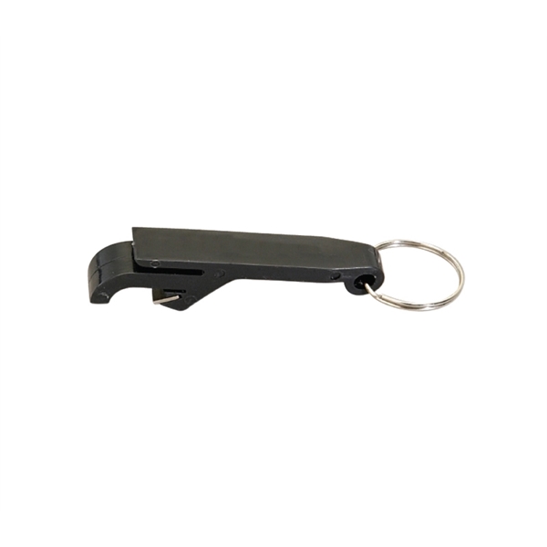 Bottle Opener Keyring + 1 color 1 location pad print imprint... from ASI 37218 Athena Promo (tm)