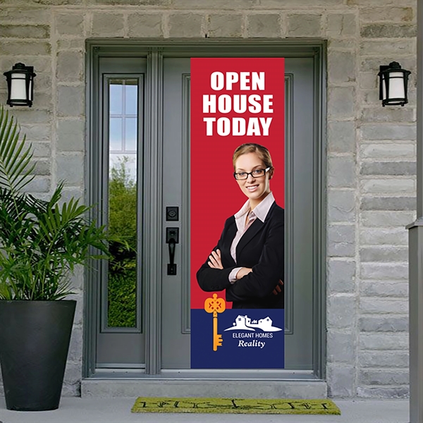 Full Custom Full Color Stretch Door Cover for Any Event!... from ASI 80228 Quinn