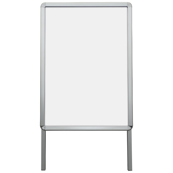 A-frame sandwich board kit includes aluminum frame and knit polyester banner.... from ASI 80228 Quinn